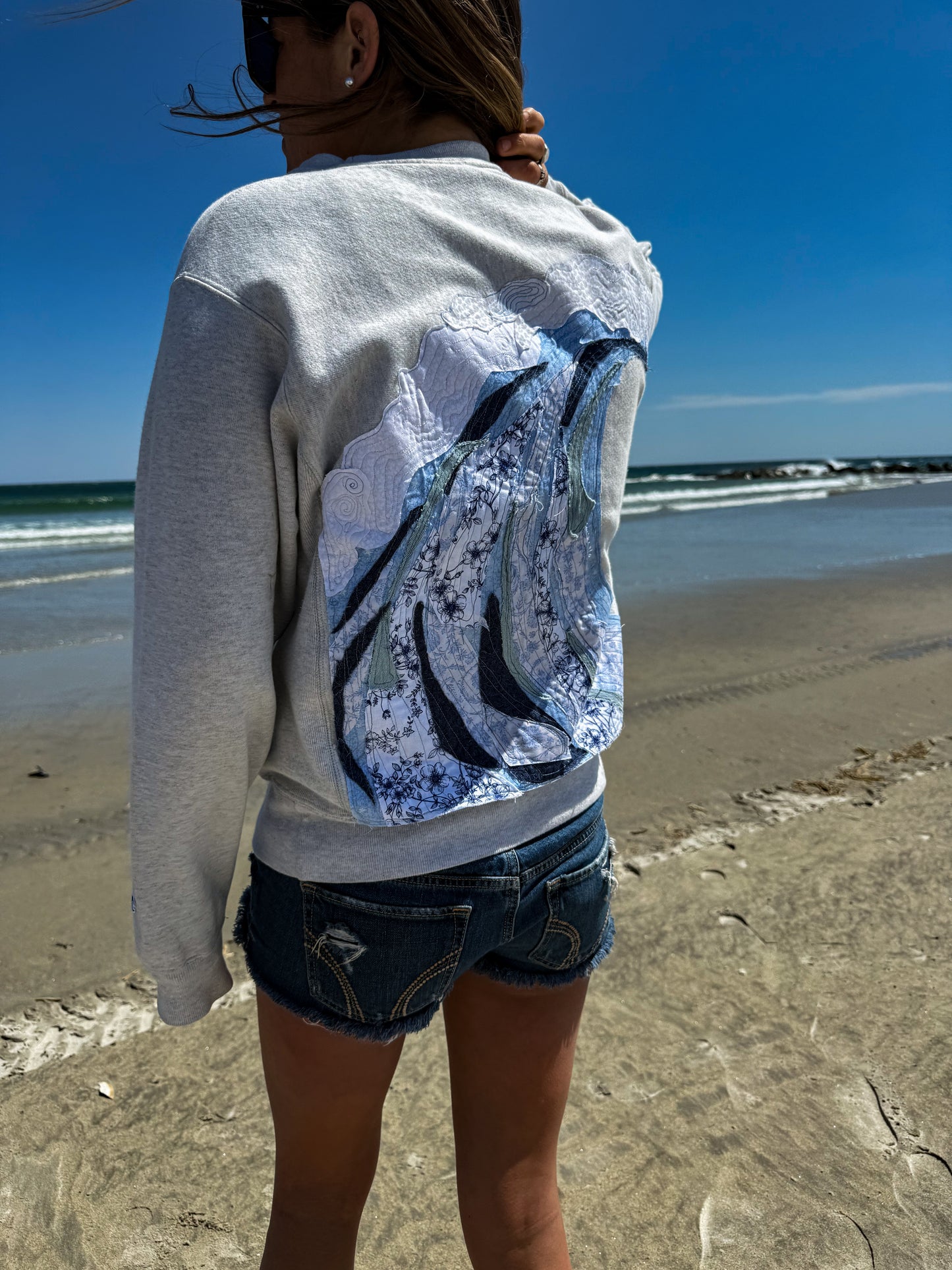 Blue Current Crewneck